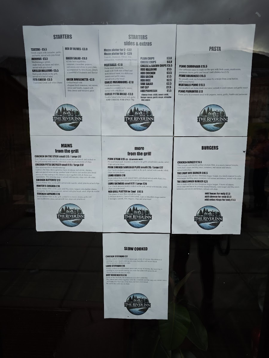 Menu Capercaillie Restaurant And Bar-1